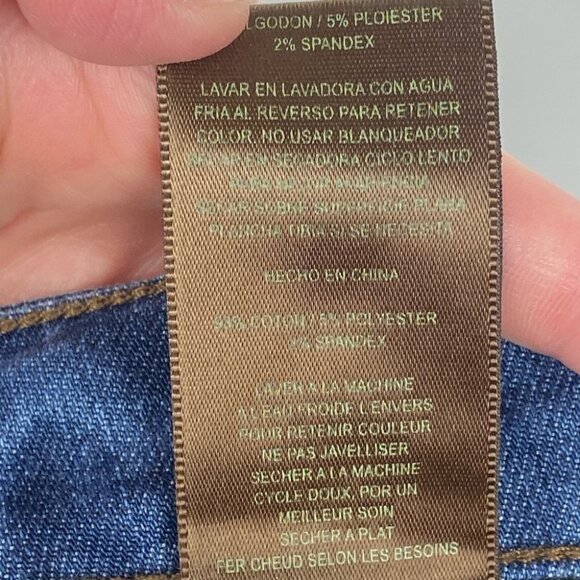 KUT from the Kloth Diana Skinny Jeans Mid Rise Size 2 Pockets Blue Denim Minimal - Picture 12 of 16